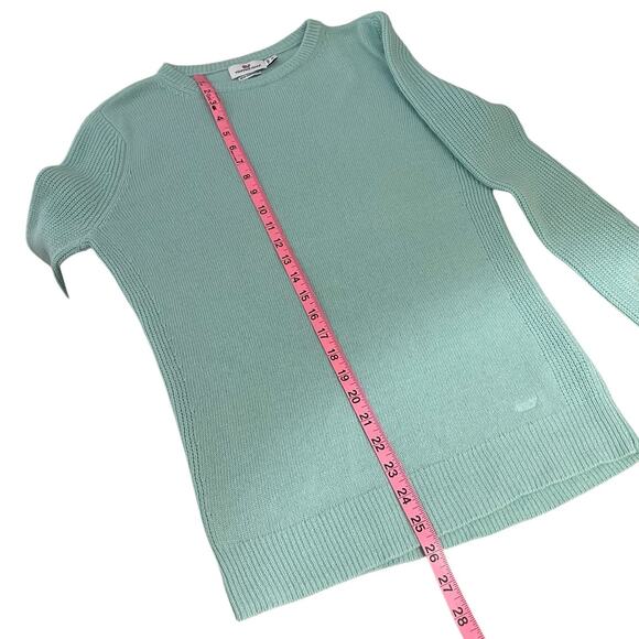 Vineyard Vines Cashmere Angora Blend Crewneck Sweater Preppy Classic Sz Medium - Picture 11 of 14